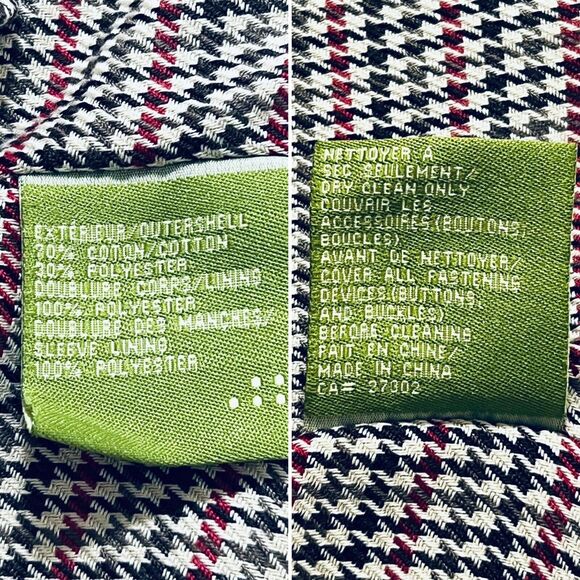 Soia & Kyo Size XS Charlie Crop Jacket Peacoat Moto Style Black - Picture 11 of 11